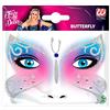 W WIDMANN MILANO Party Fashion WIDMANN 51969 - Decoro Artistico Farfalla, Glitter Adesivo, per Viso, Adulto Donna, Ballerina, Carnevale, Feste A Tema