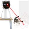 YVE LIFE Giocattolo automatico laser per gatti, interattivo per gattini/cani, ricarica USB, posizionamento alto, 5 modelli casuali, accensione automatica e silenziosa (P01)