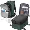 livbote Zaino Sottovuoto Viaggio con pompa sottovuoto, Zaino da Viaggio Aereo Bagaglio a Mano Ryanair 40x20x25 Zaini Airbag Borsa da Cabina per Donna Uomo - Verde