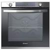 Candy CELF609X Forno Multifunzione Elettrico da Incasso, Ventilato con Grill, Capacità 80 Litri, Funzione Pizza, Touch, 59.,x59,5x57 cm, Acciaio Inox e vetro, Classe A
