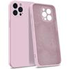 MyGadget Custodia in Silicone compatibile con iPhone 12 Pro Max [Quadrupla Protezione] - Case Rigido con Fodera in Microfibra - Cover Rosa