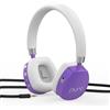 Puro Sound Labs PuroQuiet Plus Volume Limited, cuffie Bluetooth con cancellazione attiva del rumore, leggere per bambini, con microfono integrato, suono più sicuro, qualità da studio (viola)