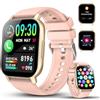 WeurGhy Smartwatch Uomo Donna, Nuove 1.85Orologio Smartwatch con Chiamata Bluetooth,112+ Sportive Orologio Fitness con Sonno/Cardiofrequenzimetro/Contapassi, Impermeabil IP68 Smart Watch per iOS Android