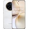 realme 14 Pro + Smartphone 5 g, 8 + 256 GB, Bianco, Sony 3X Periscopica con OIS, design che cambia colore con il freddo, IP66/68/69, schermo da 120 Hz, (senza adattatore), versione globale