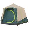 Coleman, Tent, Polygon 6 Unisex-Adult, Brown, One Size