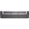 Hay - Divano 3 posti o più Mags - Grigio - Tessuto Kvadrat - Designer Hay Studio