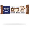 Enervit Protein Protein Snack Keto Milk Cocoa - Barretta da 35g Frutta Secca e Cacao al Latte