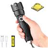 BESTSUN Torcia led ricaricabili, xhp70.0 torcia led potente 8000 lumen torcia tattica zoomabile torcia militare con display di potenza per la pesca in campeggio a casa£¨batteria ricaricabile inclusa£©