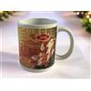 GMM Tazza Natalizia Mug, Tazze a Tema Natale, Tazzone Decorativo (Bianco Babbopoltrona)