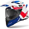 AIROH CASCO INTEGRALE COMMANDER 2 REVEAL BLUE/RED GLOSS XL