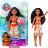 Mattel Disney Princess Mattel Toys, bambola Moana cantante in abiti firmati, canta How Far I'll Go dal film Disney, HLW16