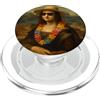 Arte Remix Studio Design Parodico Estivo Monna Lisa PopSockets PopGrip per MagSafe