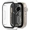 Belkin ScreenForce Apple Watch 41mm, 40mm Series 8, SE, 7, 6, 5, 4 Custodia Bumper con proteggi schermo in vetro temperato integrato, resistente ai graffi e facile da installare - Nero