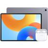 HUAWEI MatePad 11.5+Freebuds SE2 bianco, Tablet 6+128GB, FullView da 11,5 pollici, Ricarica Veloce 22.5W, WPS Office, Batteria Duratura da 7700 mAh, Camera 13MP, Wifi, Bluetooth, Space Gray