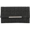 EVEOUT Pochette in Paglia Donne Estiva Clutch con Catena Borsa di paglia Intrecciata per Festa Matrimonio Spiaggia Vacanze