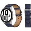 KIMAIXA Cinturino Sportivo Per Samsung Galaxy Watch 5 Pro/5&4/4 Classic/Galaxy Watch 3 41Mm/Active 2/Active/Galaxy Watch 42Mm, 20Mm Bracciale In Pelle Cinturino Per Uomo Donna, Marina Militare