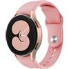 FYISWHO Cinturini di Ricambio Silicone per Samsung Galaxy Watch 7/Watch 6 Classic/Watch FE/Watch 5 Pro, 20mm Sport Bracciali Cinturino per Galaxy Watch 4/Active 2/Watch 3