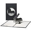 Cologne Cards Biglietto di auguri pop up Pianoforte - Biglietto di auguri di compleanno 3D, motivo pianoforte