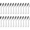HaWare Cucchiaini da caffè, 24 pezzi, in acciaio inox, cucchiaini da dessert, piccoli cucchiai per casa/ristorante/hotel, lucidati e lavabili in lavastoviglie, 13,5 cm