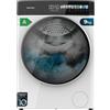 Cecotec Lavatrice 8Kg Carica Frontale Bolero DressCode 8900 Inverter FullColor Steel A. Acciaio 1400 Giri, Schermo 10,3, 11 Programmi, Inverter, SteamMax, Classe A