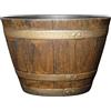 GROWSCAPE GARDENGOODZ Classic Home & Garden Garedengoodz 74 Whiskey Barrel Planter Quercia Anticata, 22,9 cm