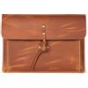 Londo Custodia in Vera Pelle per MacBook Pro e MacBook Air, Tasca Frontale e Chiusura a Flap - 14 - 13 (M4, M3, M2, M1, Pro, Max) 13,3, iPad Pro 12,9 - Modelli 2020-2024