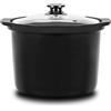 Cecotec Secchio in ceramica per una cottura lenta e bassa temperatura con il fornello GM programmabile. Con coperchio in vetro. Adatto per tutte le pentole programmabili da 6 litri. GM Pots Slowpot