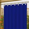 Byour3 -Tende da sole Per Esterno Impermeabili Con Anelli In Metallo Antimuffa a Caduta Laterali Gazebo Oscuranti Tenda Parasole in Cotone resinato Terrazzo Balcone Veranda (Blu, L.190 x 285h)