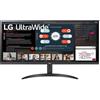 LG 34WP500-B Monitor PC 86,4 cm (34") 2560 x 1080 Pixel UltraWide Full HD LED Ne