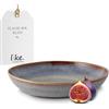 Villeroy & Boch Piccola Ciotola Piana Lave Beige, 22 x 21 x 4,2 cm, Ciotola in Terracotta per Contorni e Insalate, Lavabile in Lavastoviglie e a Microonde