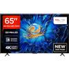 TCL 65C61KS TV LED QD-Mini da 65, 4K UHD, Smart Google TV con Dolby Atmos, Game Master