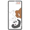 Samsung We Bare Bears Friends Impression Cover per Samsung Galaxy S25 Ultra, White