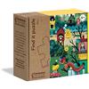 Clementoni - 16219 - Find It Puzzle - Into My Garden, puzzle bambini 4 anni, gioco educativo, puzzle bambini 60 pezzi - Made in Italy - Play For Future, cartone 100% riciclato
