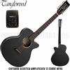 Tanglewood TWBB-SFCE-12 Chitarra Acustica Elettrificata 12 Corde Nera Amp