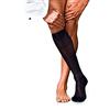 FALKE No. 9 M Kh Cotone Al Ginocchio Tinta Unita, Calzini lunghi Uomo, Blu Dark Navy 6370, 45-46