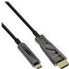InLine Cavo da USB-C a HDMI AOC - cavo monitor 4K60Hz DP Alt Mode - 50 m