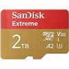 SanDisk Extreme 2 TB MicroSDXC UHS-I Classe 10 (Extreme microSDXC 2TBSD Adapt 24