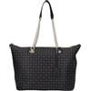 Pollini Borsa Tapiro Donna Nero-Rosso - TE8410PP02Q1100B