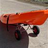 Carrello kayak pieghevole tubo in alluminio carrello di trasporto in canoa