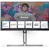 Aoc Monitor PC 27 4K Ultra HD 2560 x 1440 Pixel QHD LCD IPS - Q27U3CV