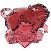 Enesco Facets The Wizarding World of Harry Potter, statuetta con stemma della casa di Grifondoro, 8 cm, rosso