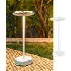 SLV VINOLINA ONE, lampada da tavolo, batteria, IP54, 2700 K, TOUCH, bianco