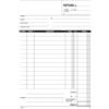 data ufficio Fatture ad 1 aliquota blocco di 50/50 copie autoricalcanti data ufficio 21,5x14,8 cm - DU1641C0000