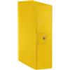 Esselte Cartella portaprogetti Esselte C90 DELSO ORDER dorso 10 cm presspan lucido giallo 25x35 cm - 390390090