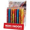 Koh-i-noor Espositore 40 matitoni Koh-I-Noor Magic esagonali mina multicolore - colori assortiti - H3405ESP