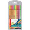 Stabilo Pennarelli Stabilo Pen 68 e Point 88 - conf. 10 colori assortiti 8868/10-1