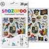 Snazaroo Bustina 20 tatuaggi temporanei Snazaroo Adventure - fantasia pirati 1198313