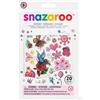 Snazaroo Bustina 20 tatuaggi temporanei Snazaroo Fantasy - fantasia farfalle, fiori e cuoricini - 1198314