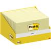 Post-it® Foglietti riposizionabili Post-it® conf. 10 blocchetti da 100 ff giallo Canary 76x127 mm - 6830-CY-W10