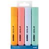 Tratto Evidenziatori Tratto Video Pastel conf. 4 pezzi in astuccio appendibile colori pastello assortiti - F83580100